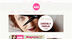 Desktop Screenshot of euusoeadoro.com.br