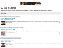 Tablet Screenshot of euusoeadoro.com.br